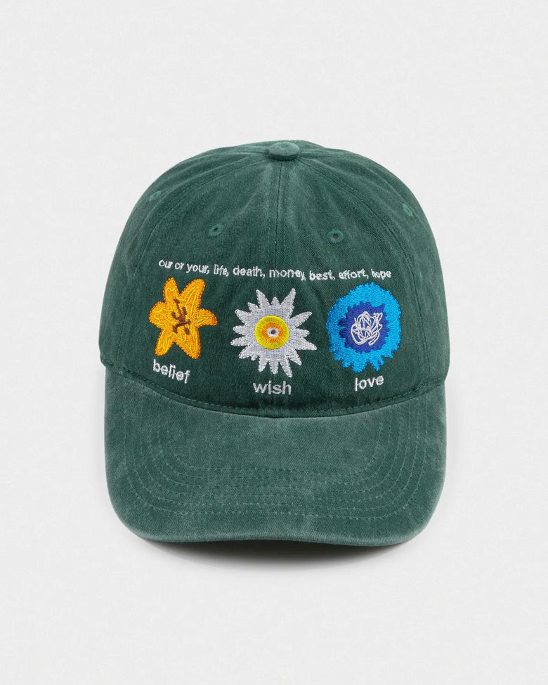 NATIVITY MM CAP STONE WASHING (GREEN)