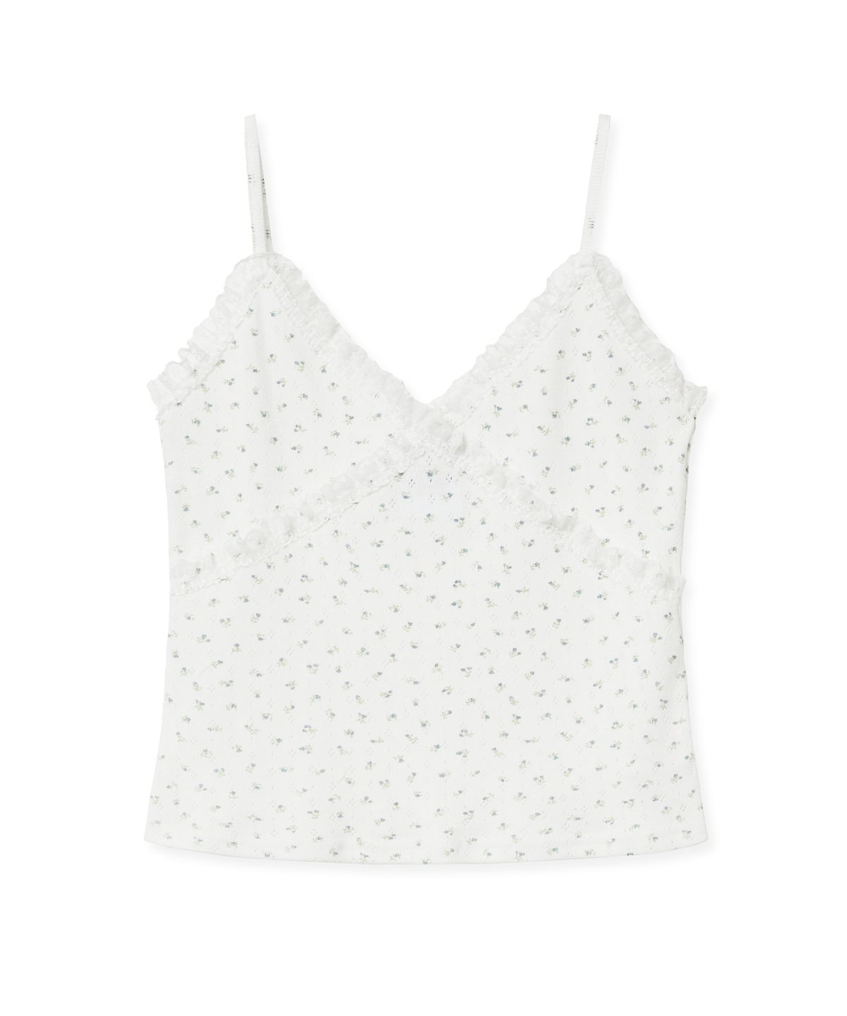 미드나잇 무브(MIDNIGHT MOVE) fl lace top (white)