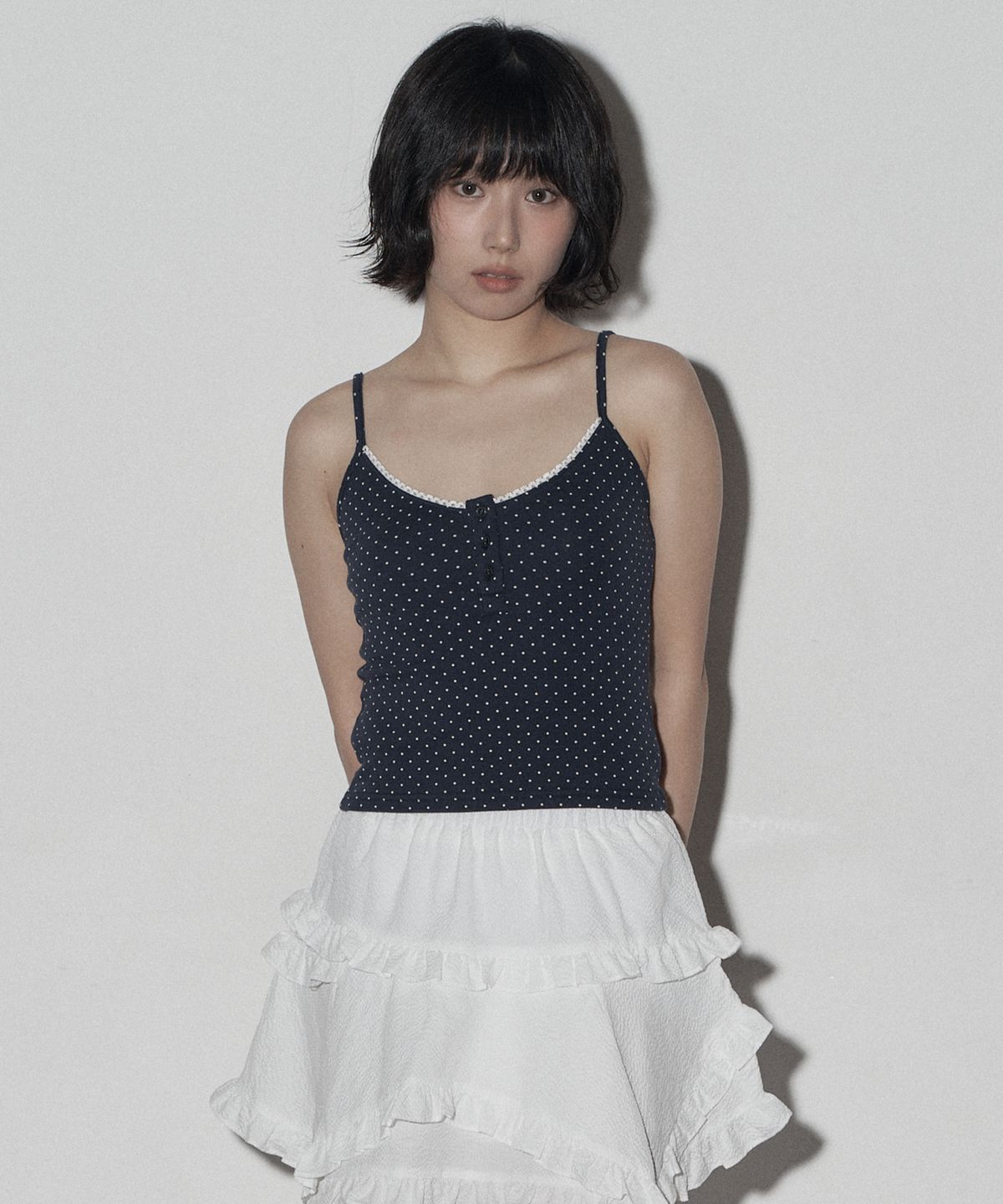 미드나잇 무브(MIDNIGHT MOVE) dot top (navy)