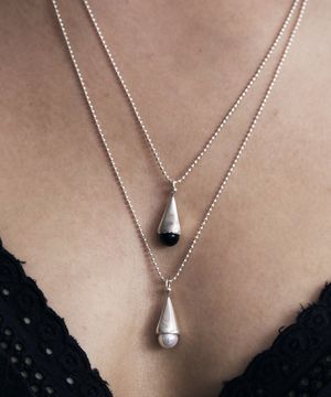 먹방울 목걸이_Short / Long