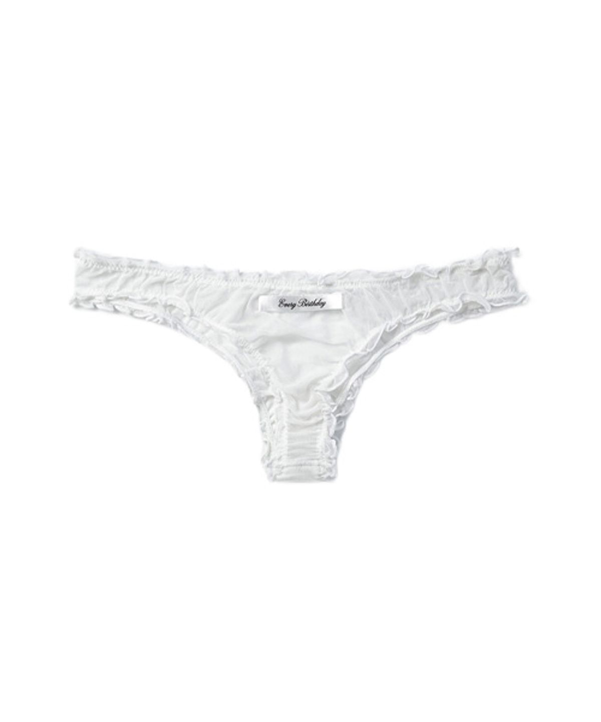 에브리벌스데이(EVERYBIRTHDAY) Angelic Lace Briefs White