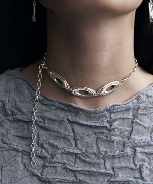 적묵 초커 목걸이