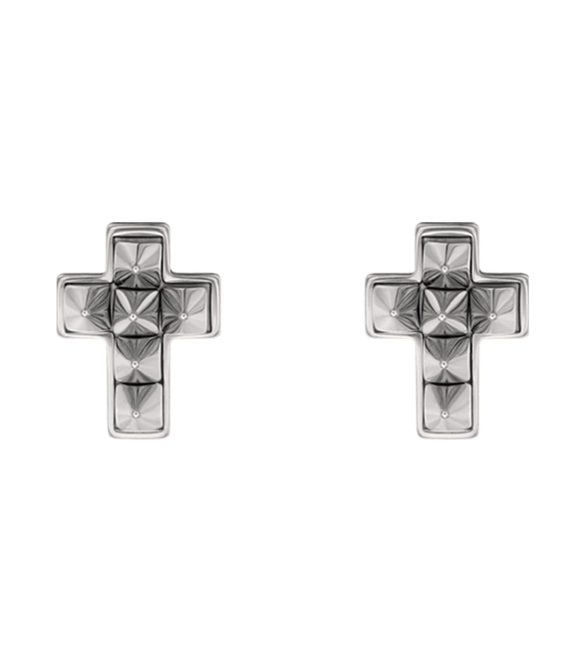 에브리벌스데이(EVERYBIRTHDAY) Cross stud pierce earring