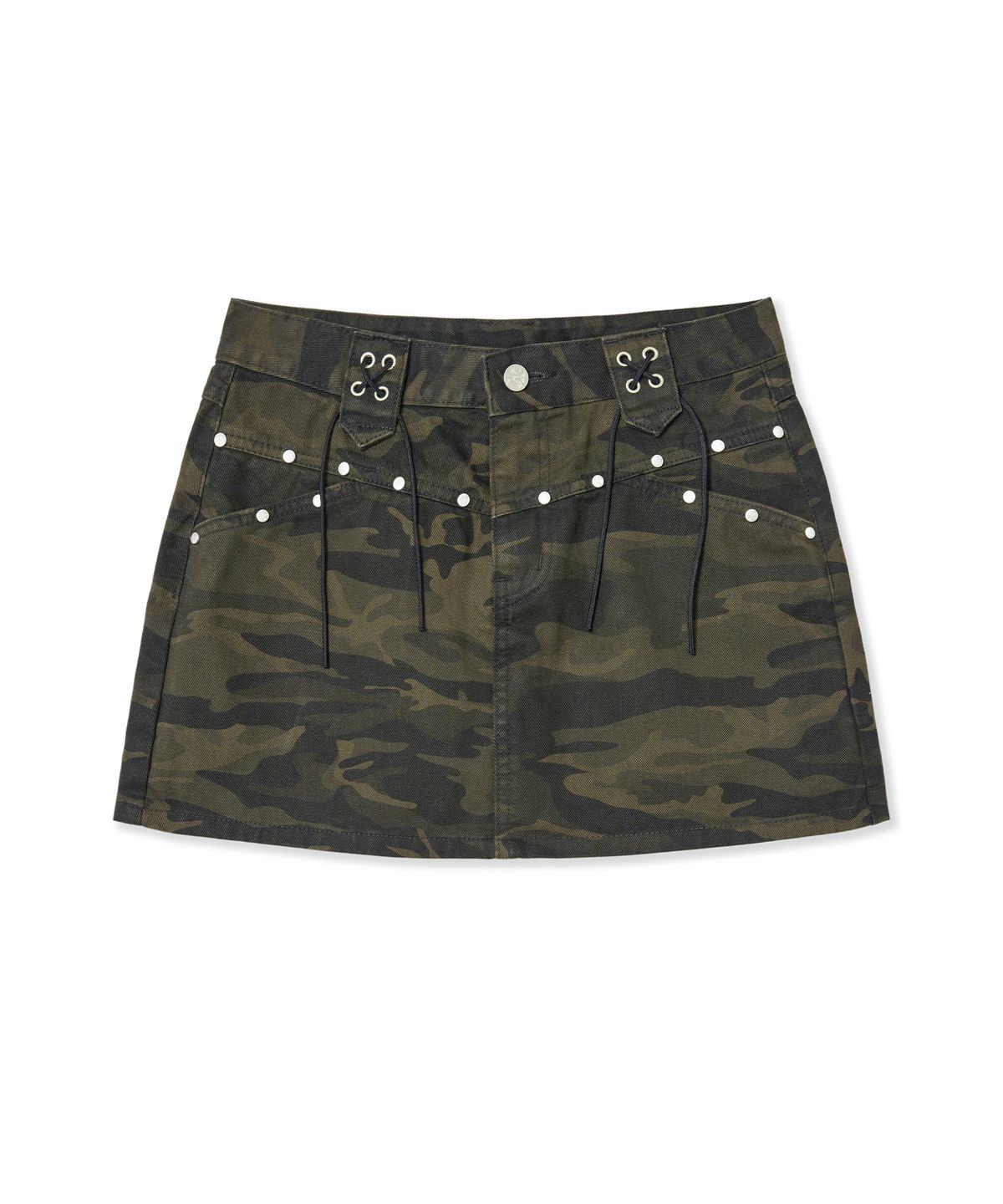 미드나잇 무브(MIDNIGHT MOVE) belt skirt (camo)