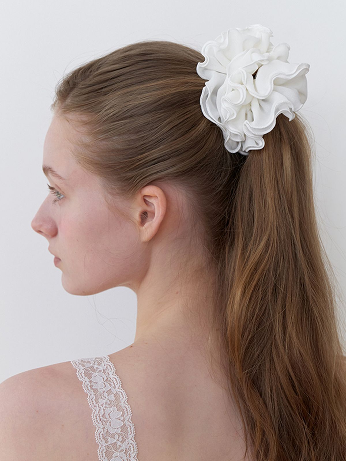카인더베이비(KINDABABY) cloud blooming scrunch - cream