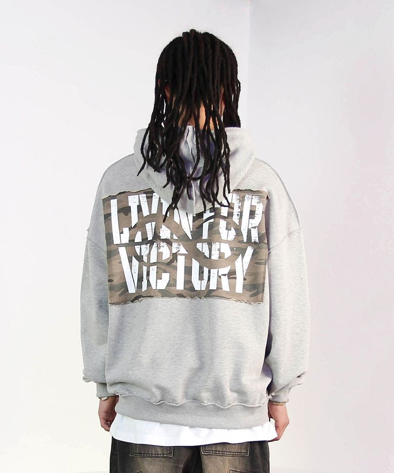 CAMO GLORY HOODIE (GRAY)
