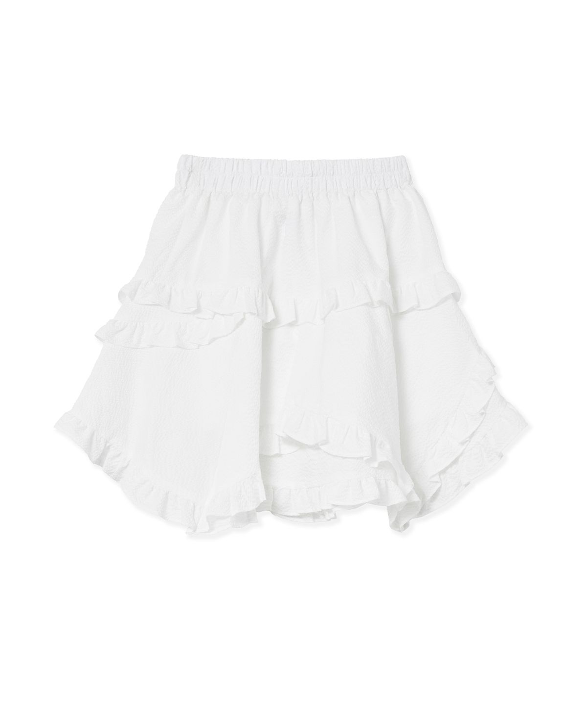 미드나잇 무브(MIDNIGHT MOVE) frill skirt (white)