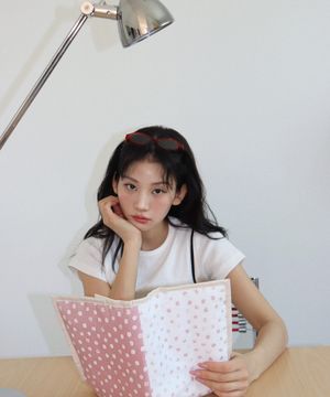 도트 패브릭 북커버