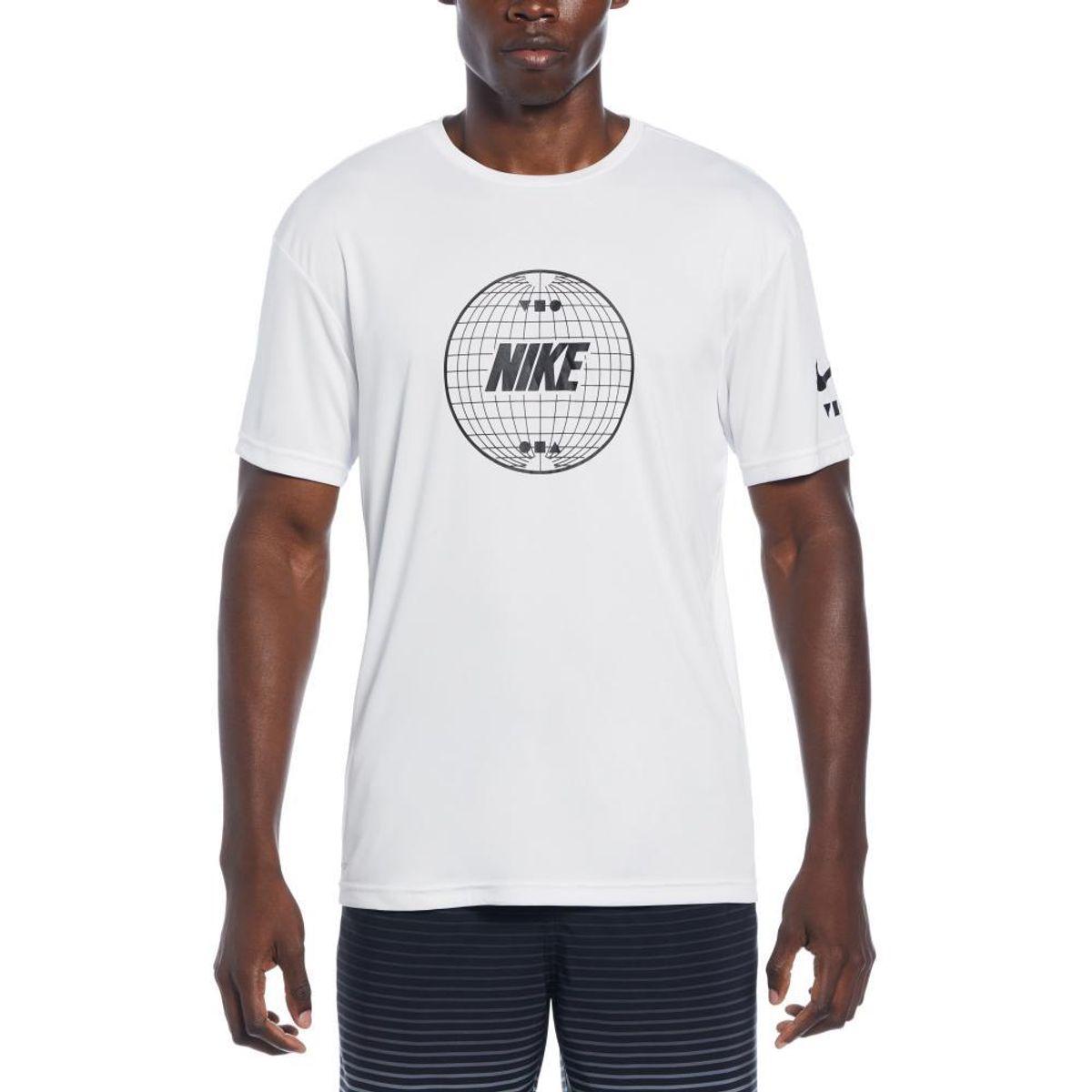 나이키스윔(NIKE SWIM) 남자래쉬가드 리드 라인 숏 슬리브 하이드로가드 NESSE476-100