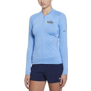 여자래쉬가드 시그니처 스우시 풀 집업 롱 슬리브 하이드로가드 NESSF325-438