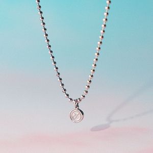 미니멀 J팬던트15볼체인 목걸이 (C2501-AN860_SV)