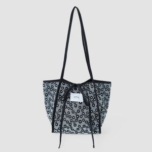 레이시 메도우 토트_[블랙]