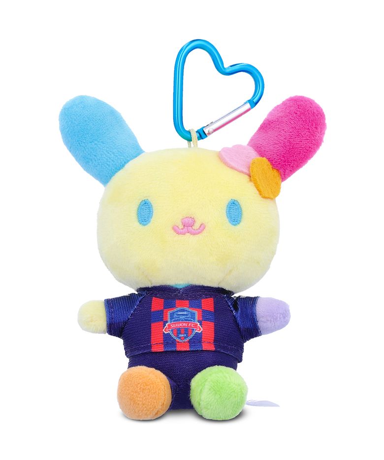K리그x산리오캐릭터즈 인형 키링 우사하나