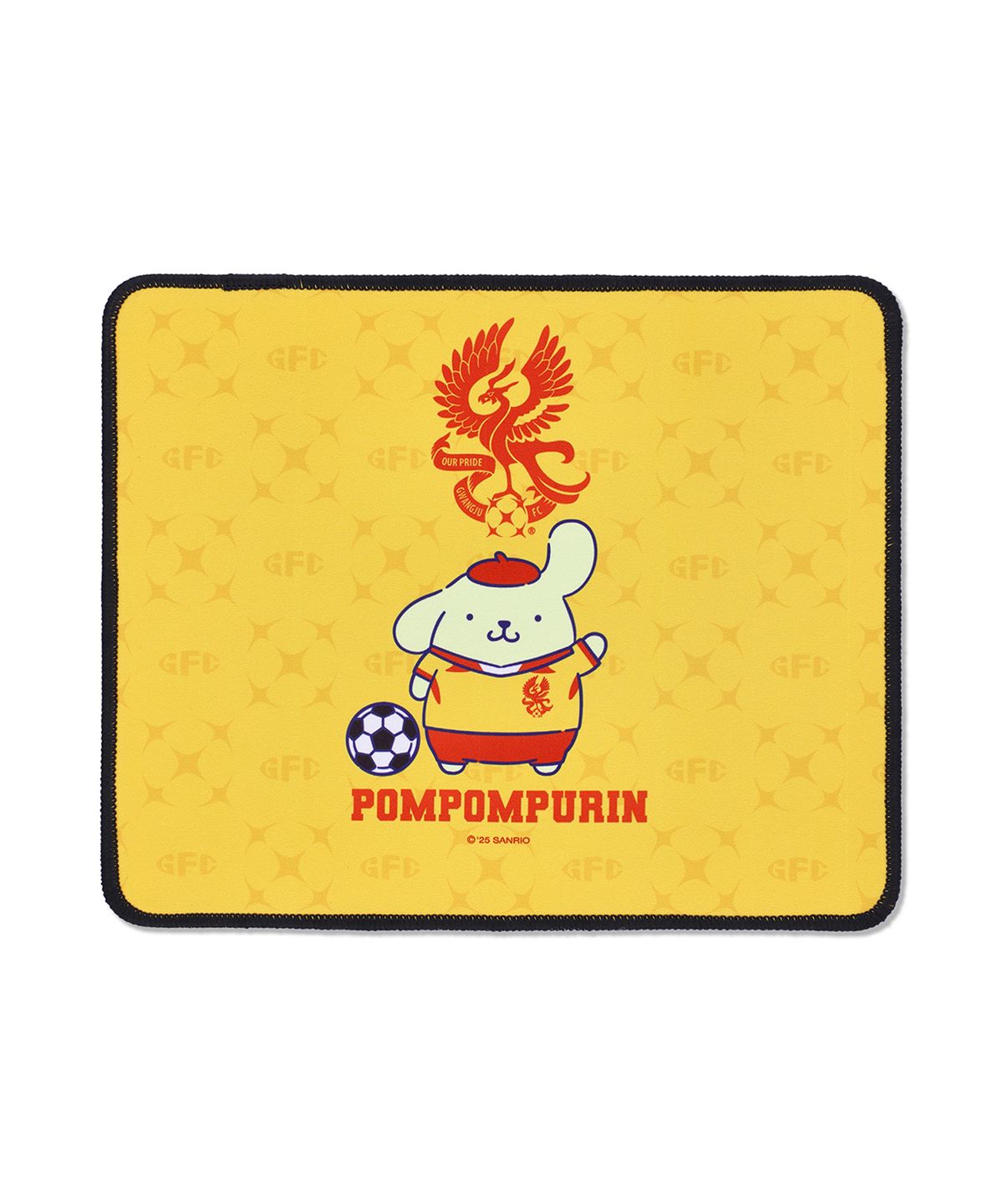 K리그 × 산리오캐릭터즈(K LEAGUE × SANRIO CHARACTERS) 25년도_K리그_마우스패드_폼폼푸린_광주 FC