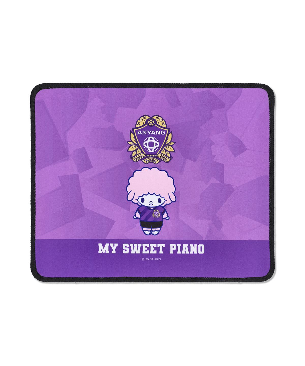 K리그 × 산리오캐릭터즈(K LEAGUE × SANRIO CHARACTERS) 25년도_K리그_마우스패드_마이스윗피아노_FC 안양