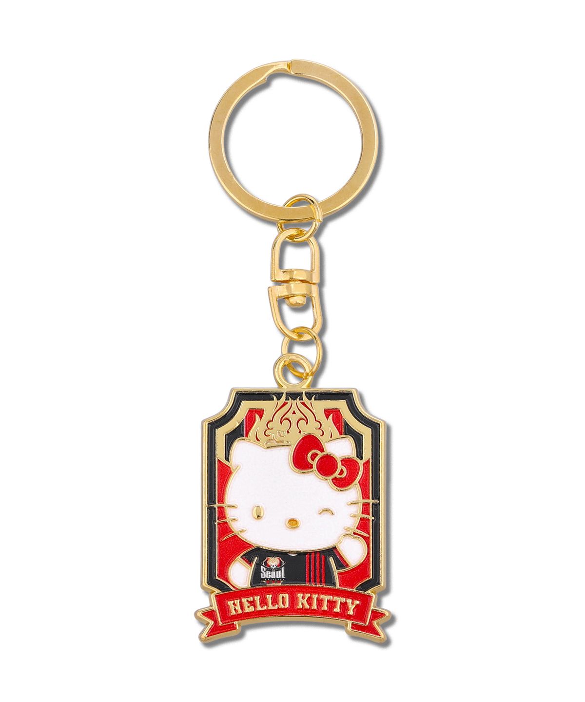 K리그 × 산리오캐릭터즈(K LEAGUE × SANRIO CHARACTERS) 25년도K리그_메탈키링_헬로키티_FC 서울