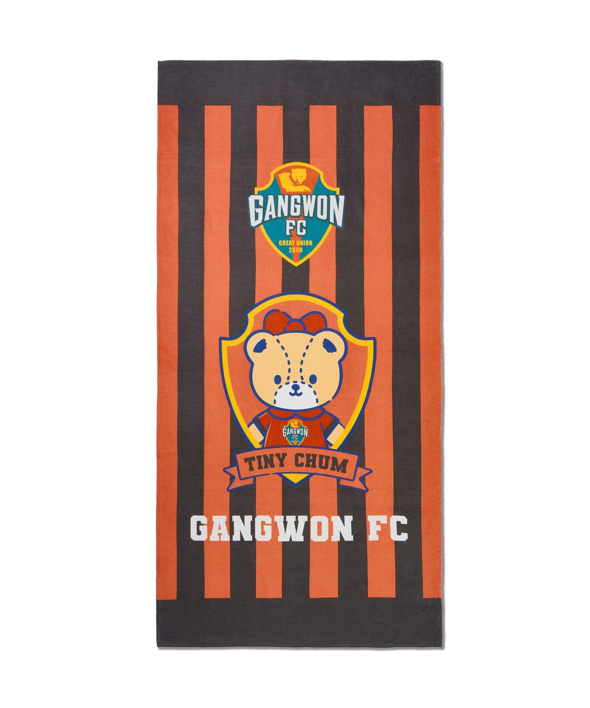K리그 × 산리오캐릭터즈(K LEAGUE × SANRIO CHARACTERS) 25년도K리그_비치타올_타이니참_강원FC
