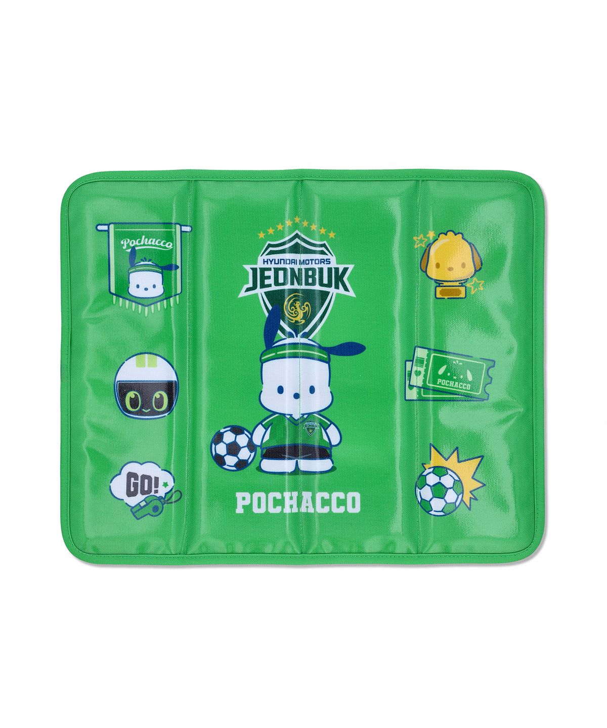 K리그 × 산리오캐릭터즈(K LEAGUE × SANRIO CHARACTERS) 25년도K리그_4단접이식방석_포차코_전북 현대 모터스