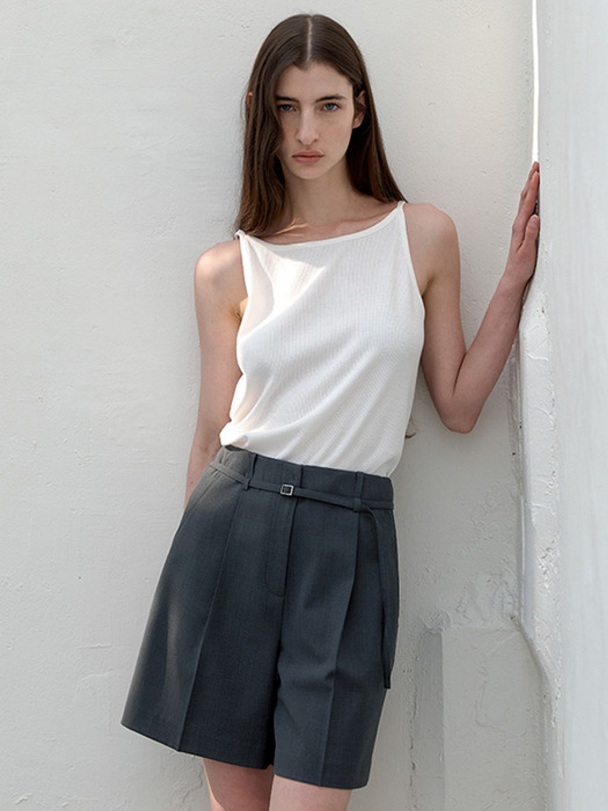 아틀리에 나인(ATELIER NAIN) ESSENTIAL TAS SET-UP SHORTS PANTS(PT-5654)
