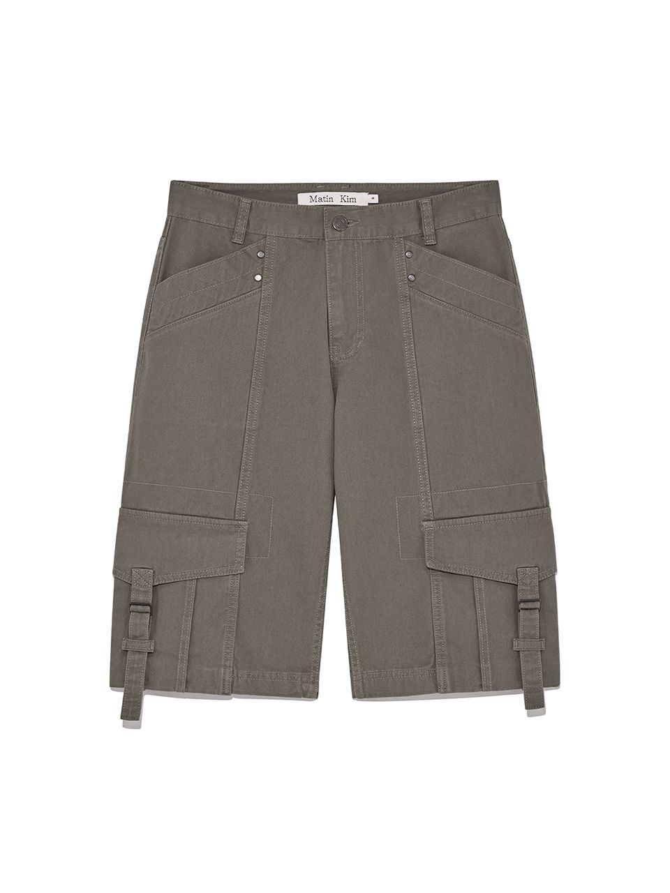 パンツ [MATINKIM]semi slimfit bermuda pants in khaki MUSINSA | MATIN KIM SEMI SLIMFIT BERMUDA PANTS IN KHAKI