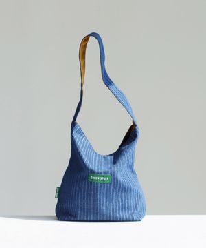 심풀 쇼퍼백 62 데님 - 진청 deep blue