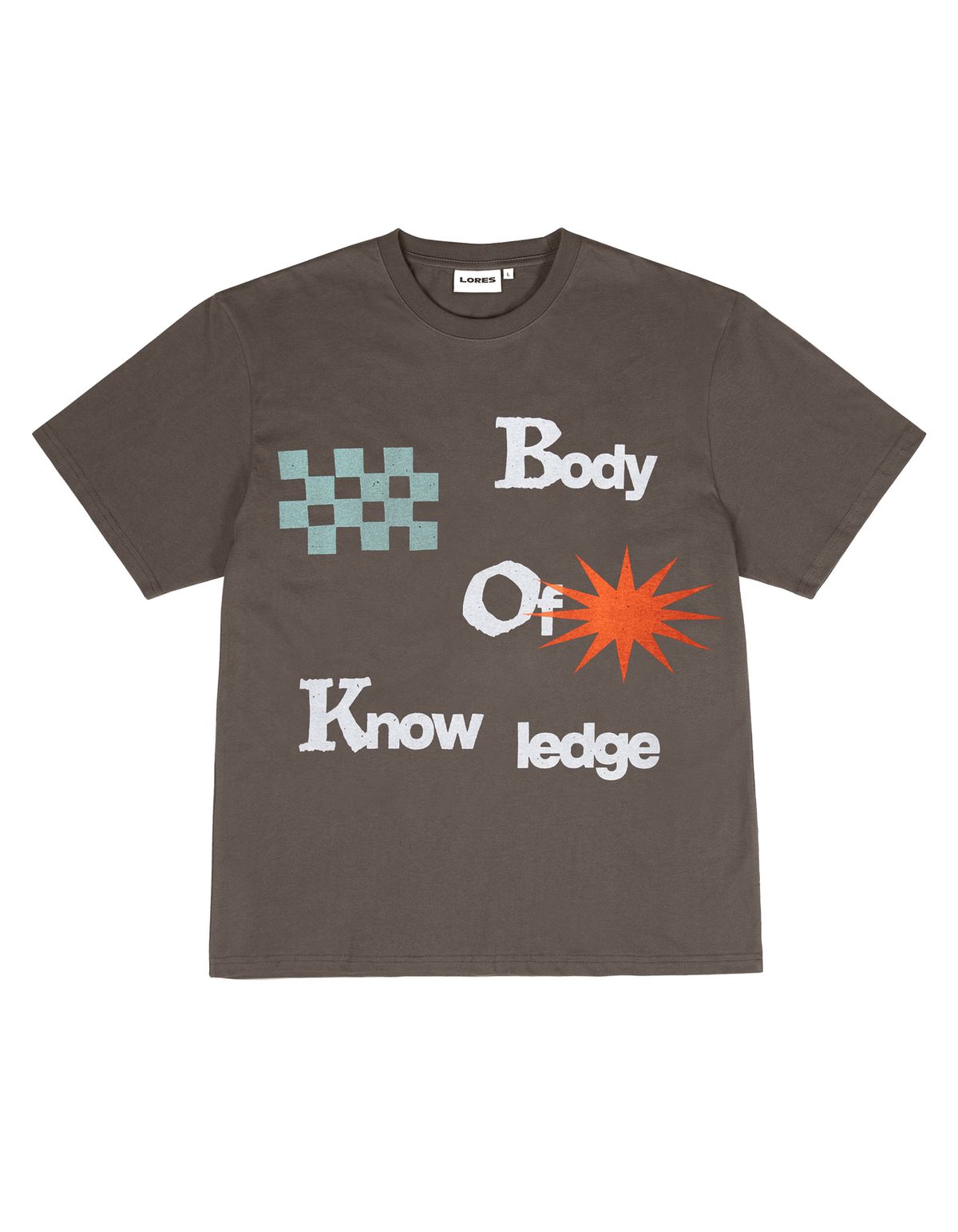 로어즈(LORES) B.O.K S/S Tee - Brown