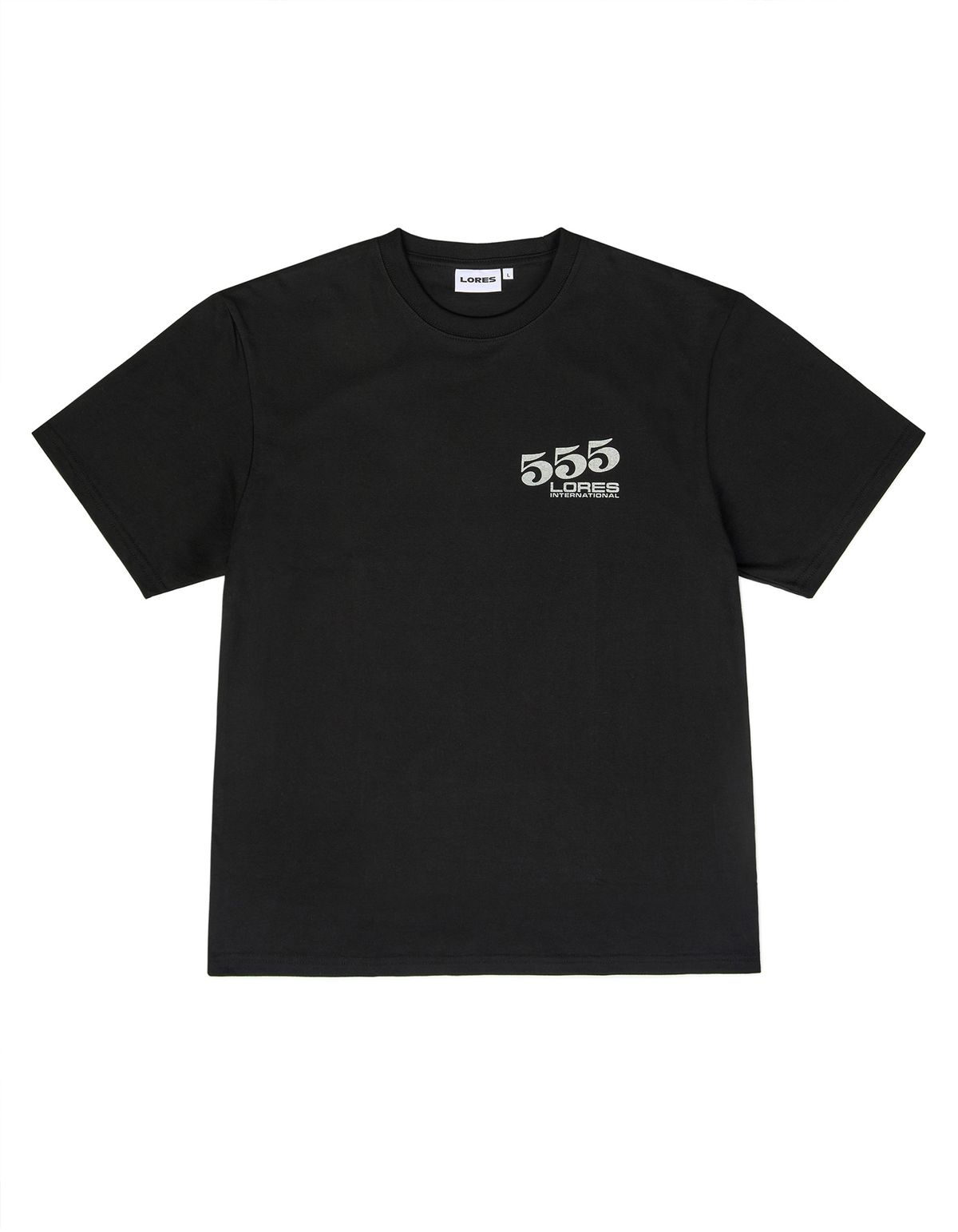 로어즈(LORES) Angel Number S/S Tee - Black