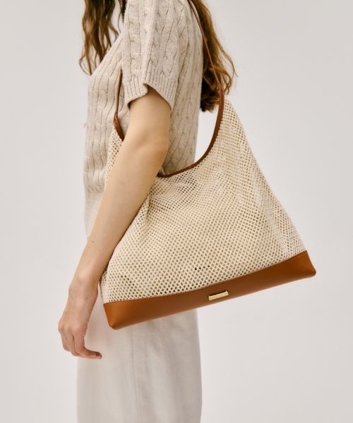 25SS新作ショルダーバッグ【depound】BAY NET BAG SHOULDER S MUSINSA | DEPOUND Bay Net Bag Shoulder Large [Brown]