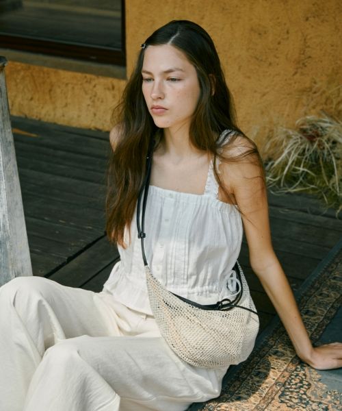 ●depound● Airy Netbag Shoulder Small Natural DP2534BG020MN MUSINSA | DEPOUND Airy Netbag Shoulder Small [Black]