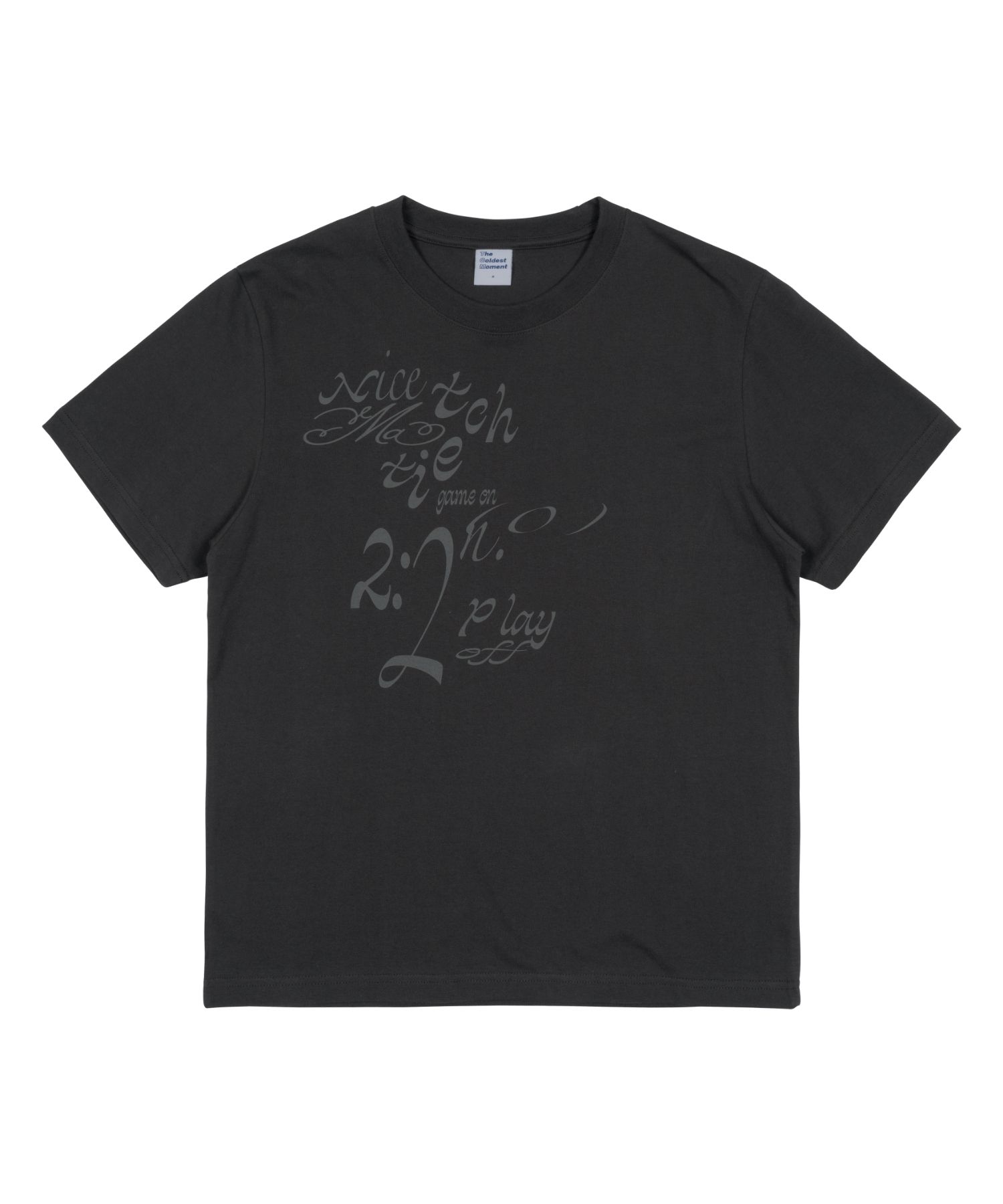 Tシャツ・カットソー THE COLDEST MOMENT TCM tie T charcoal MUSINSA | THE COLDEST MOMENT TCM tie T (charcoal)