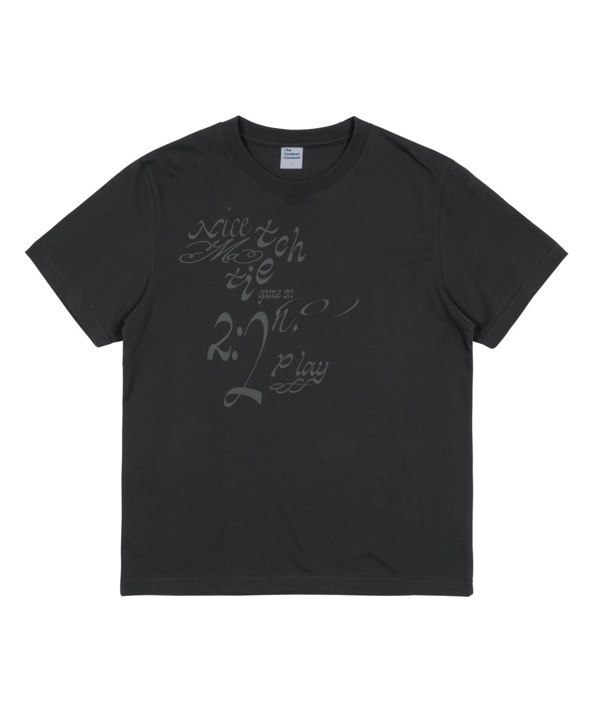더콜디스트모먼트(THE COLDEST MOMENT) TCM tie T (charcoal)