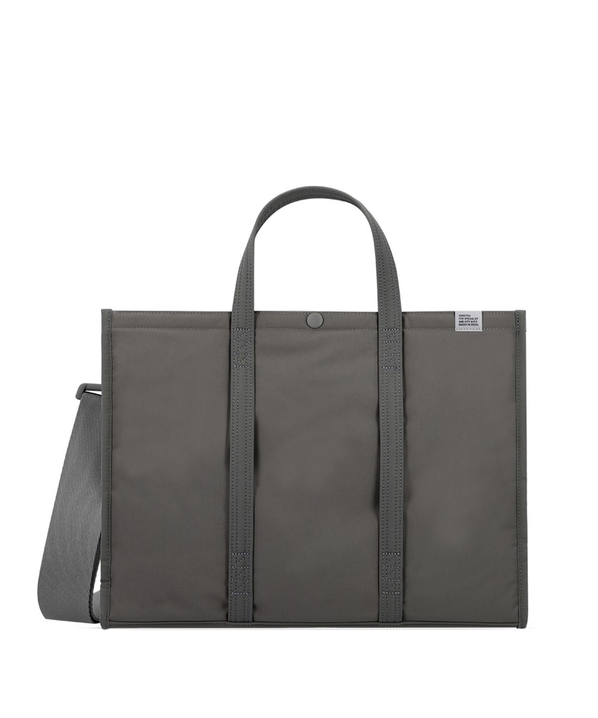 스위치(SWEETCH) TOTE BRIEF 001 WIDE L Stone Grey