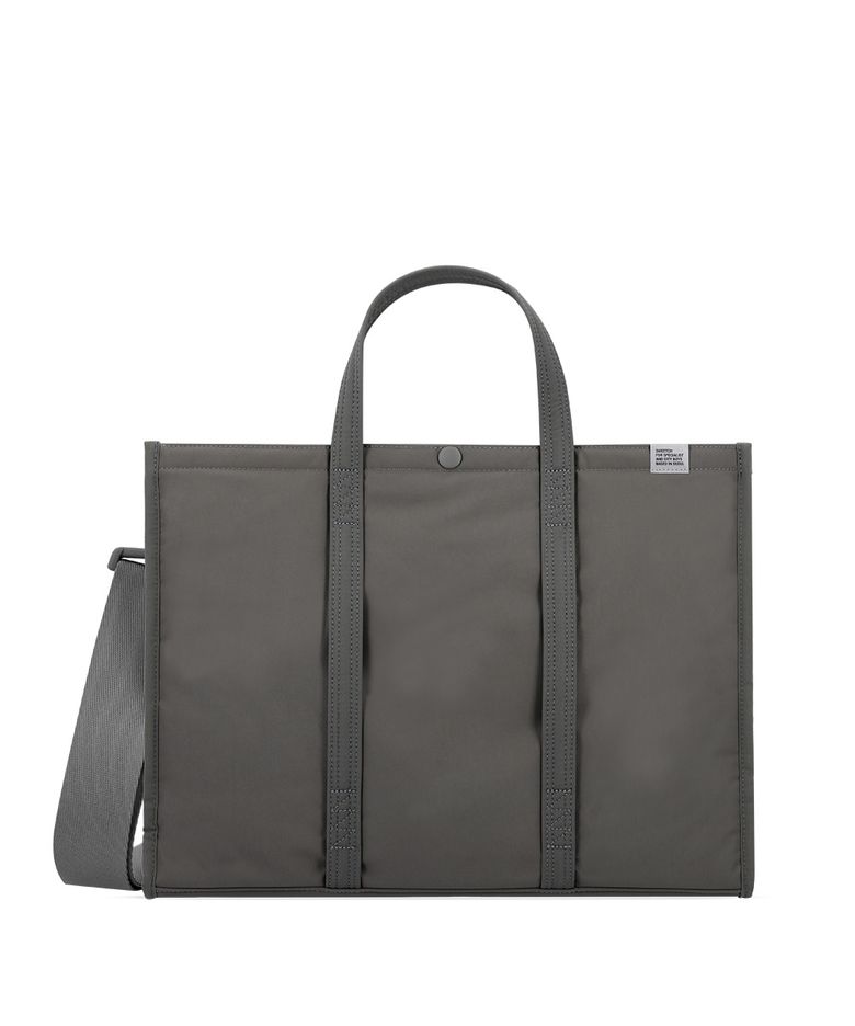 TOTE BRIEF 001 WIDE L Stone Grey