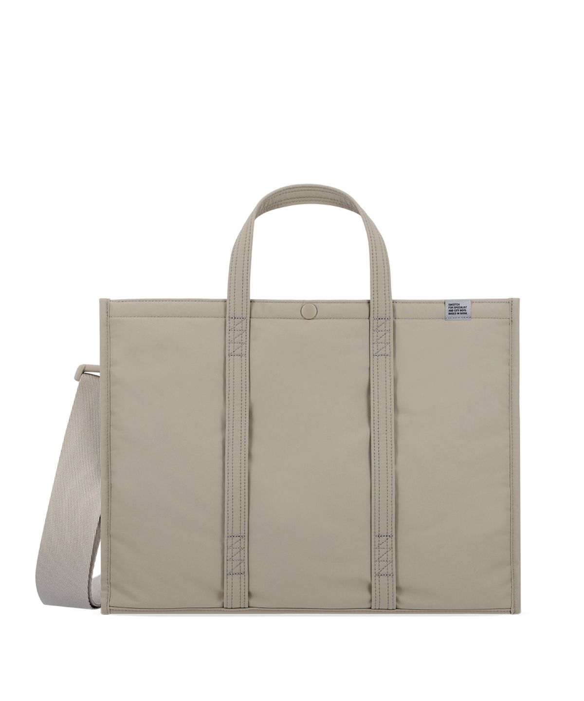 스위치(SWEETCH) TOTE BRIEF 001 WIDE L Sand