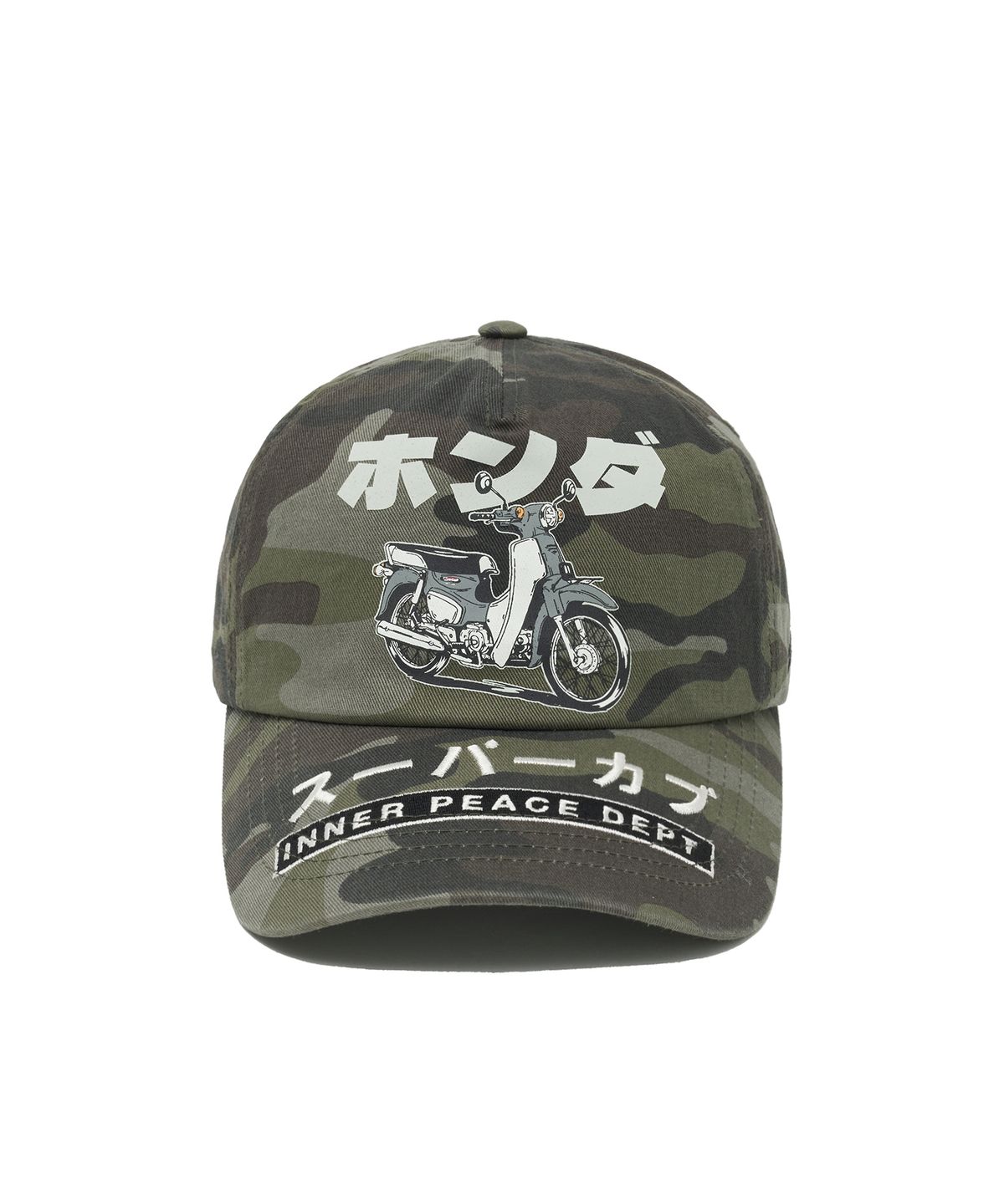 핍스 모터사이클(PHYPS MOTORCYCLE) Super Cub Ball Cap Camo