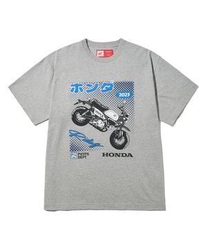 Anime MONKEY 125 Short Sleeve Grey