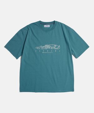 Surf Fido Tee Blue