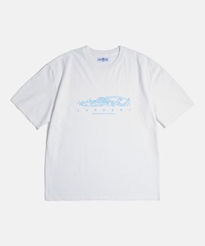 Surf Fido Tee White