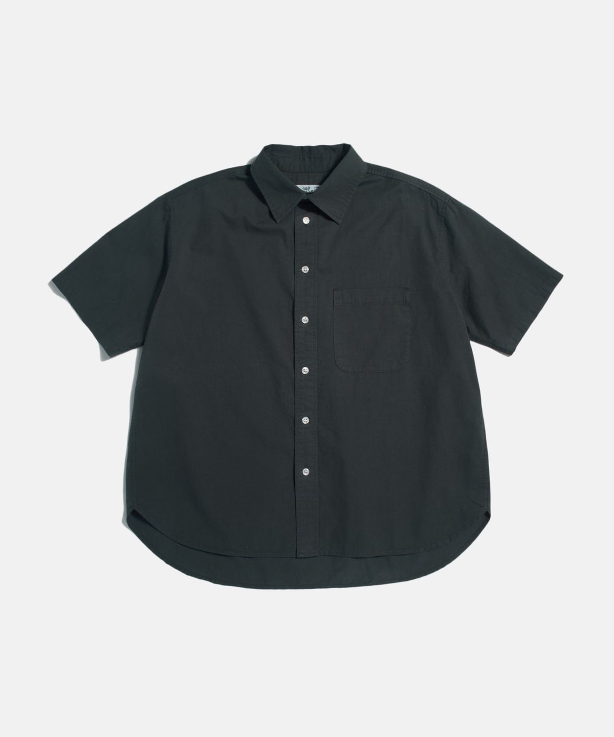 피도디도(FIDO DIDO) Basic Overfit Half Shirt Navy