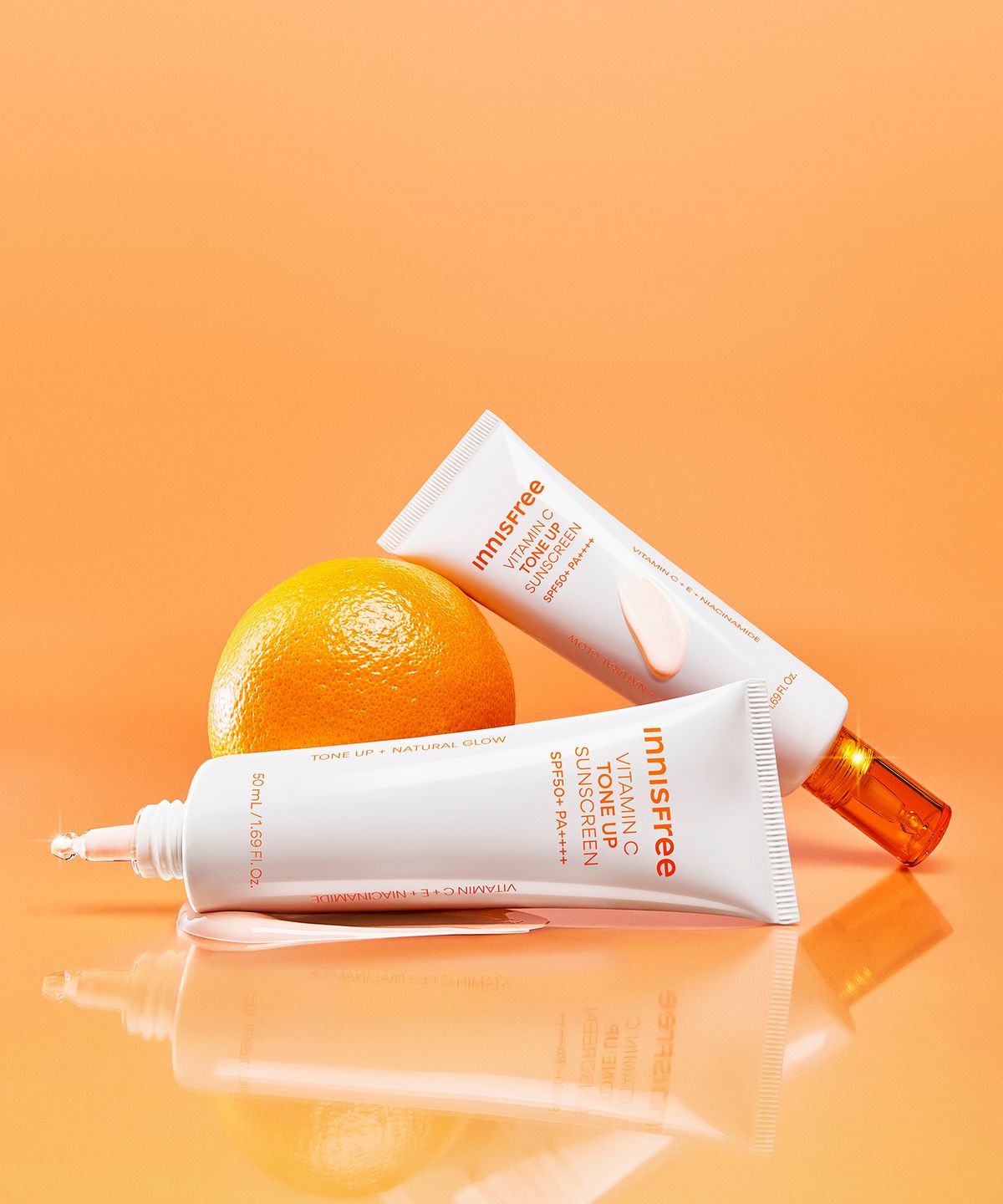 이니스프리(INNISFREE) 비타C 잡티 톤업 선스크린 SPF50+ PA++++ 50mL 2개