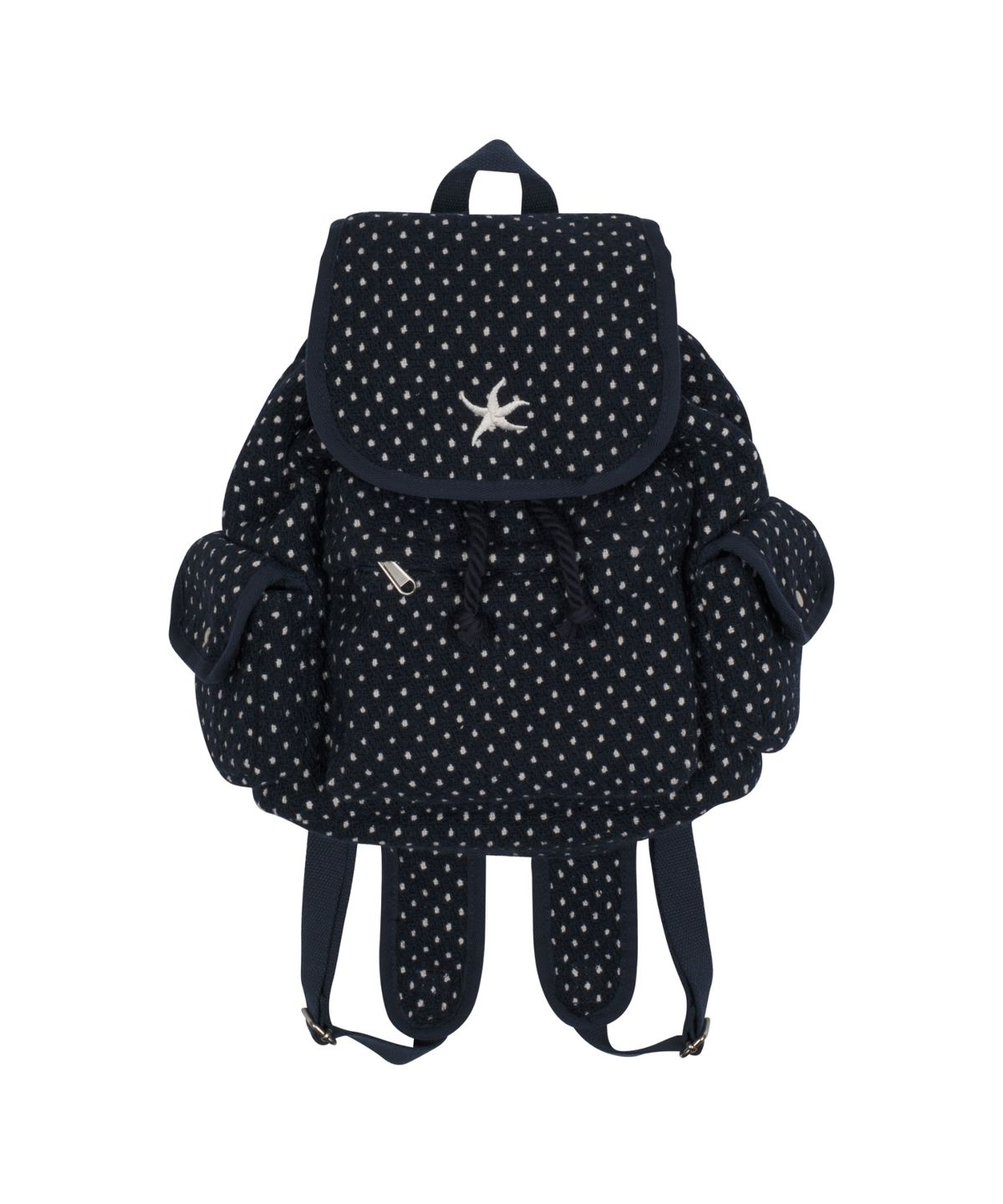 더콜디스트모먼트(THE COLDEST MOMENT) TCM starfish dot backpack (navy)