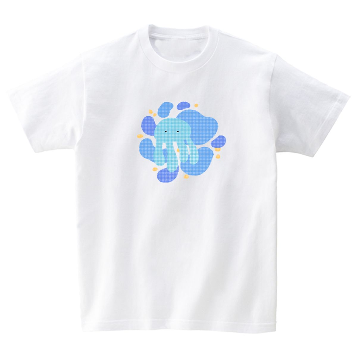 어썸어스(AWESOMEUS) Blue octopus T-SHIRTS_4COLOR