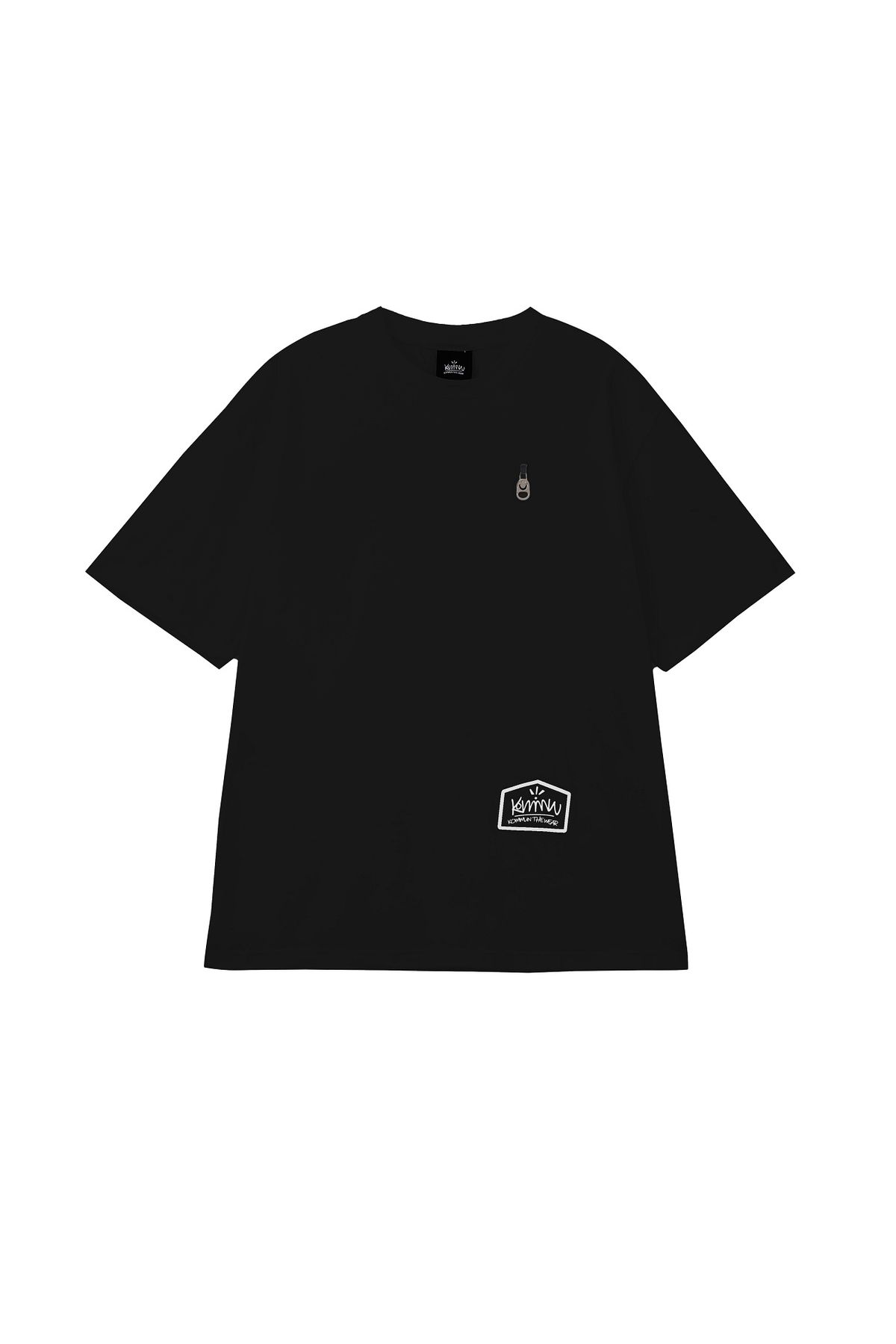 커뮨더웨어(KOMMUNTHEWEAR) 커뮨 오프너 반팔티셔츠 블랙