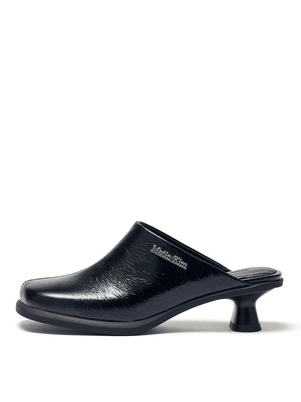 無料配送 ◆ MATIN KIM ◆ MATIN LEATHER BLOAFER HEELS MUSINSA公式 | MATIN KIM MATIN LEATHER BLOAFER HEELS IN BLACK