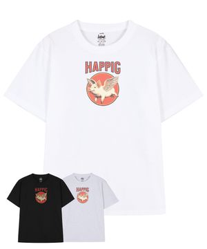 해피그 플라잉 피그 반팔 티셔츠 (3color)