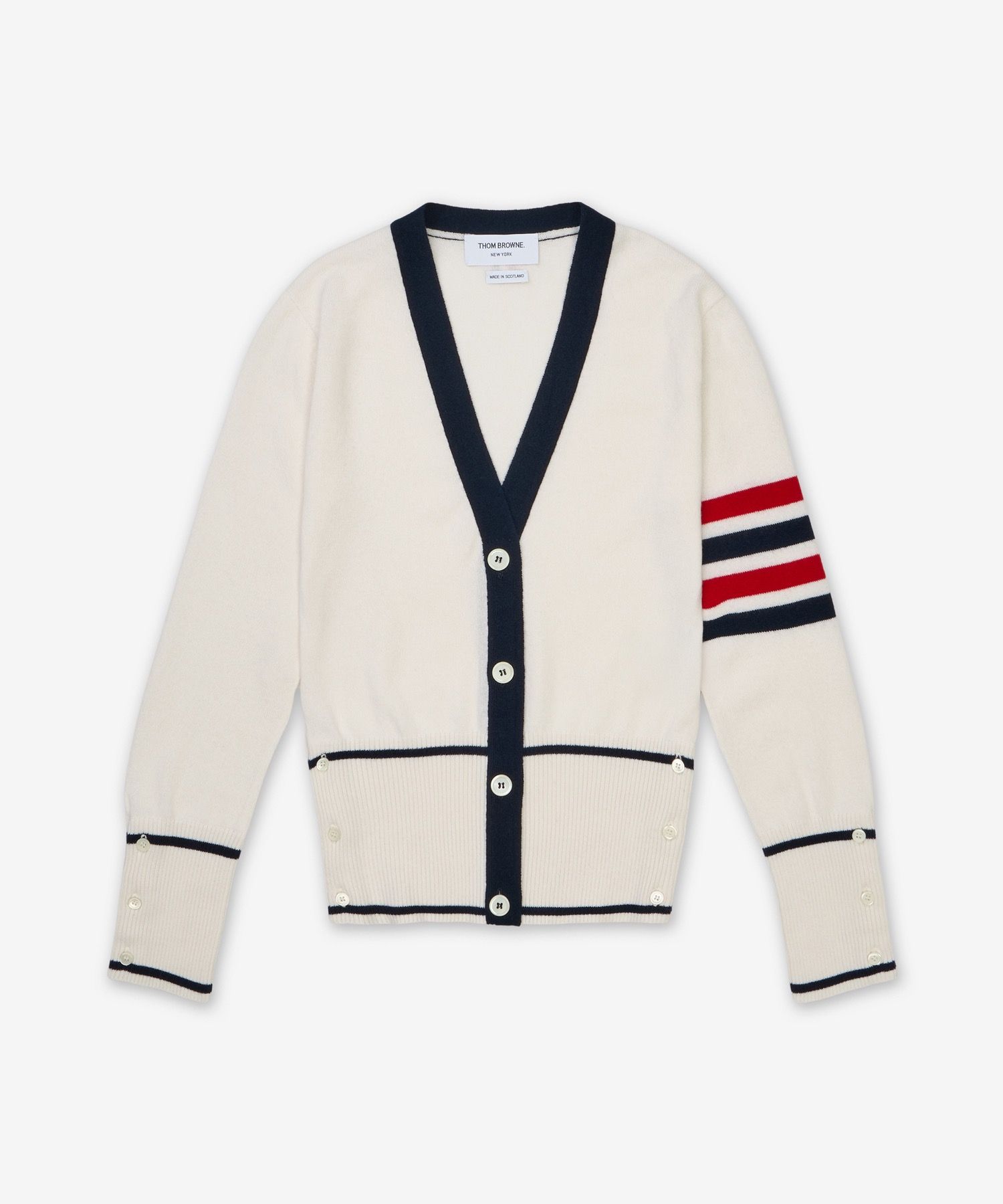 美品 THOM BROWNE トムブラウン カーディガン リップルステッチ shopbring_9024k060117