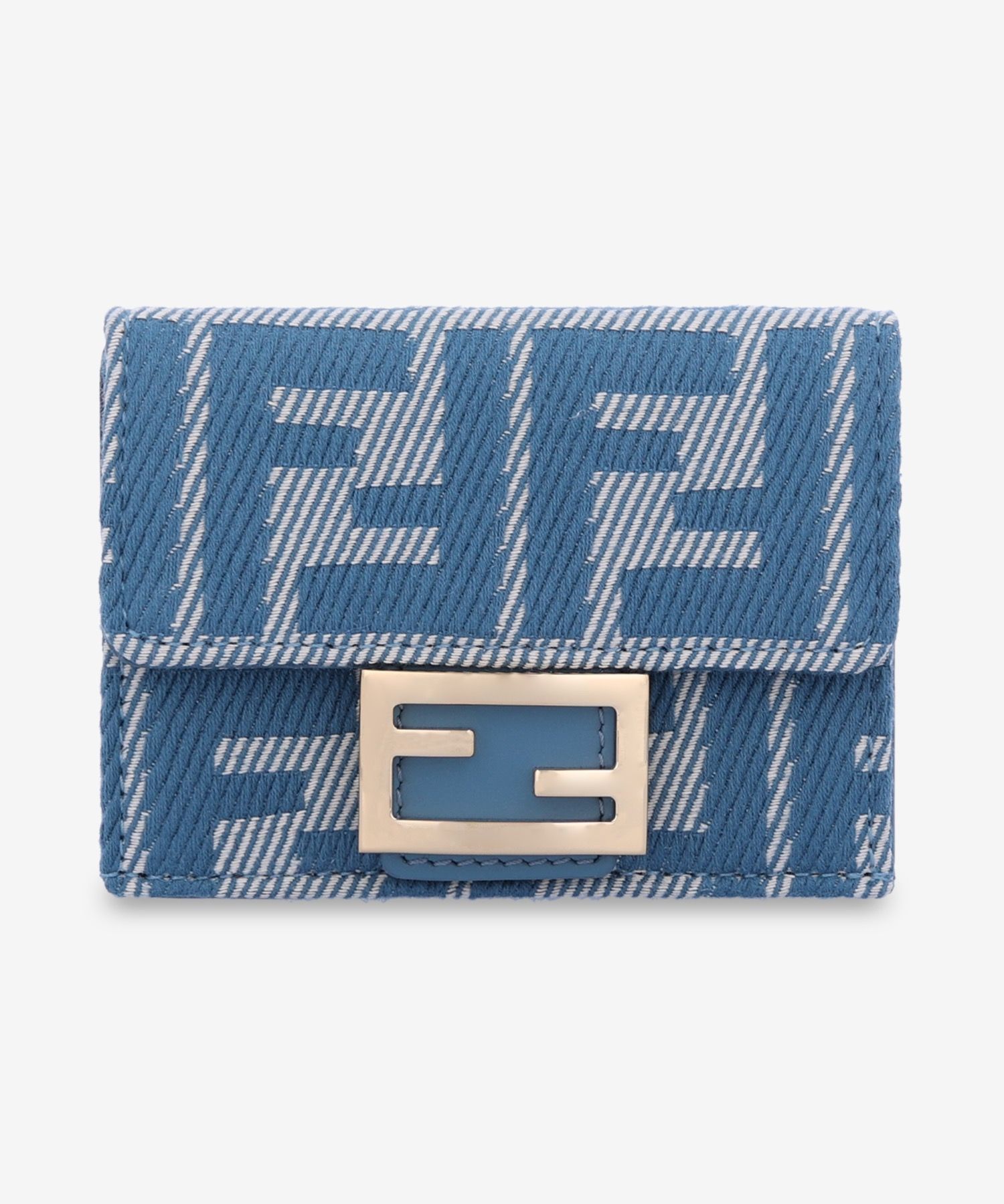 MUSINSA公式 | FENDI Micro Baguette Trifold Wallet - Blue
