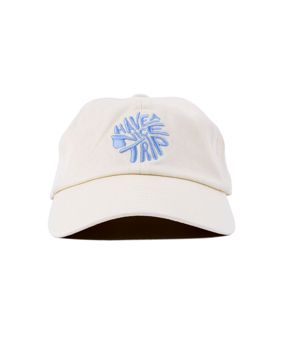 헬로 선라이즈(HELLO SUNRISE) HNT Swirl Logo Ball Cap_Ivory