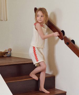 젤리 플라워 상하세트_아이보리