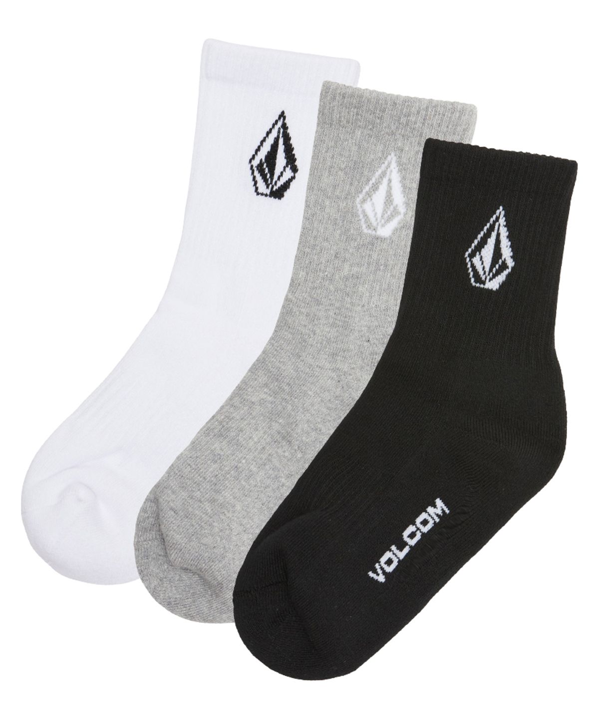 볼컴 키즈(VOLCOM KIDS) 베이직 삭스 3P D5M223